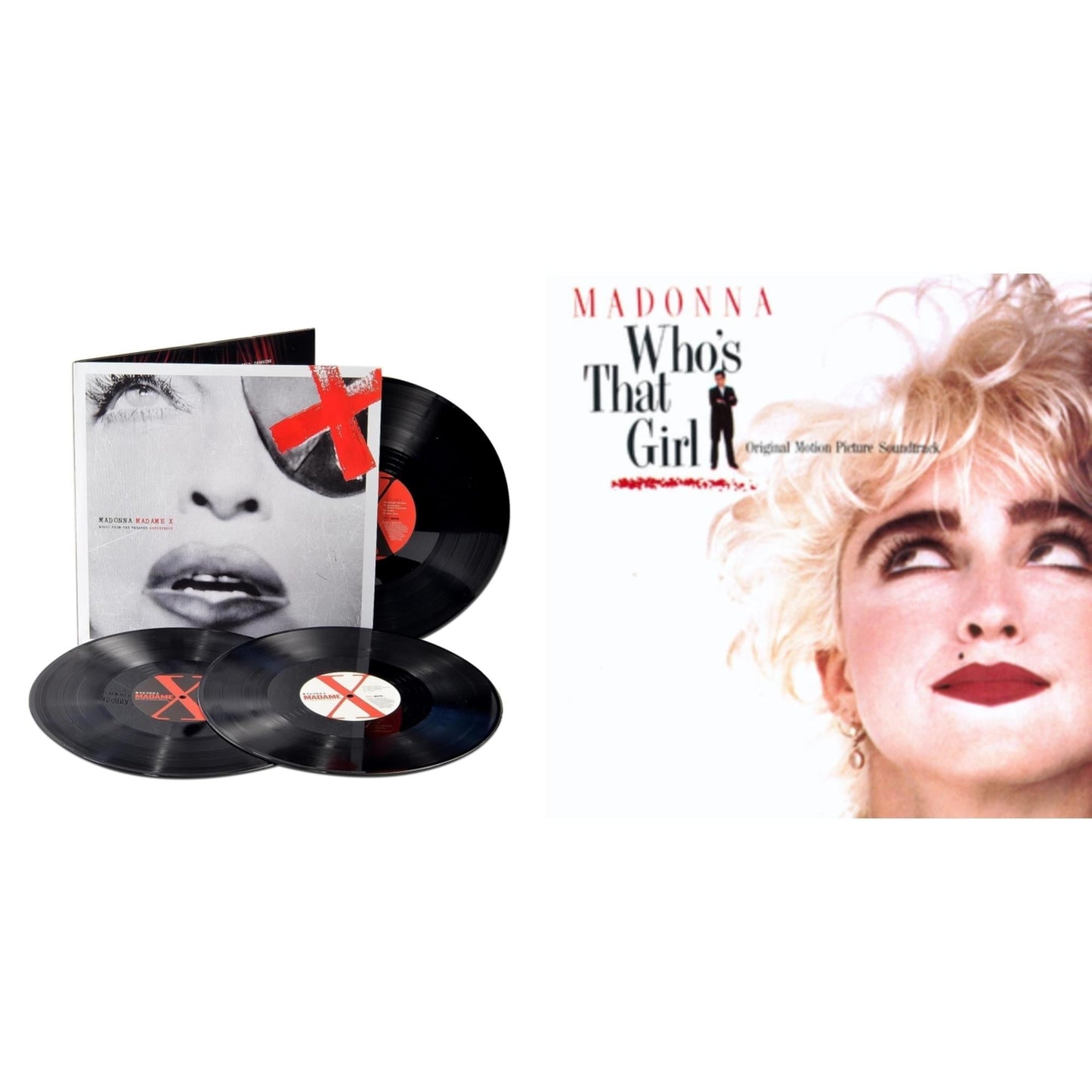 Madonna - Madame X (Live) (3LP) & Who's That Girl Ost (Back 2 The 80S) (I)