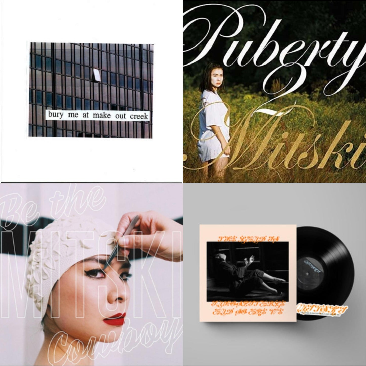 Mitski - Bury Me At Makeout Creek & Puberty 2 & Be The Cowboy & Land Is Inhospitable & So Are We - LP Vinyl Bundle