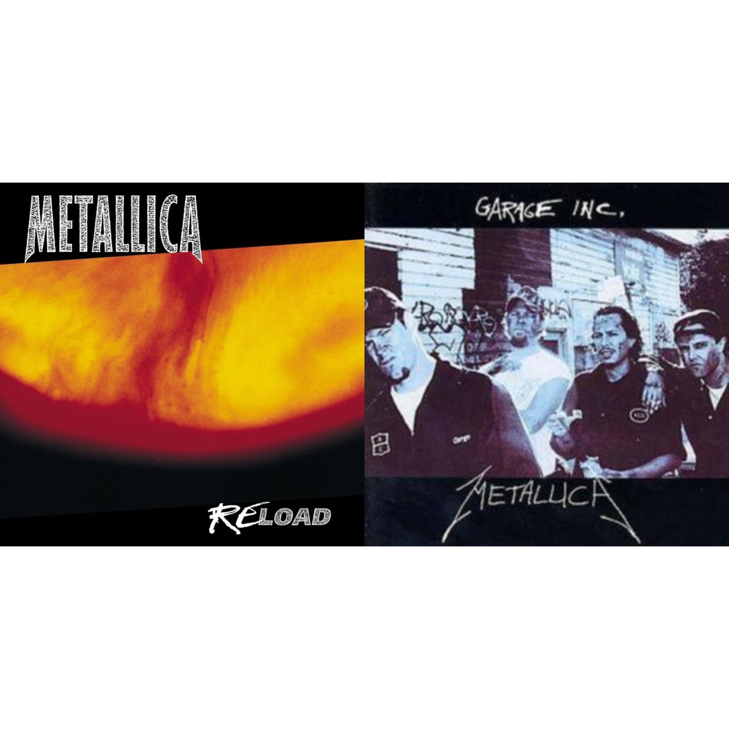 Metallica - Reload & Garage Inc. - LP Vinyl Bundle