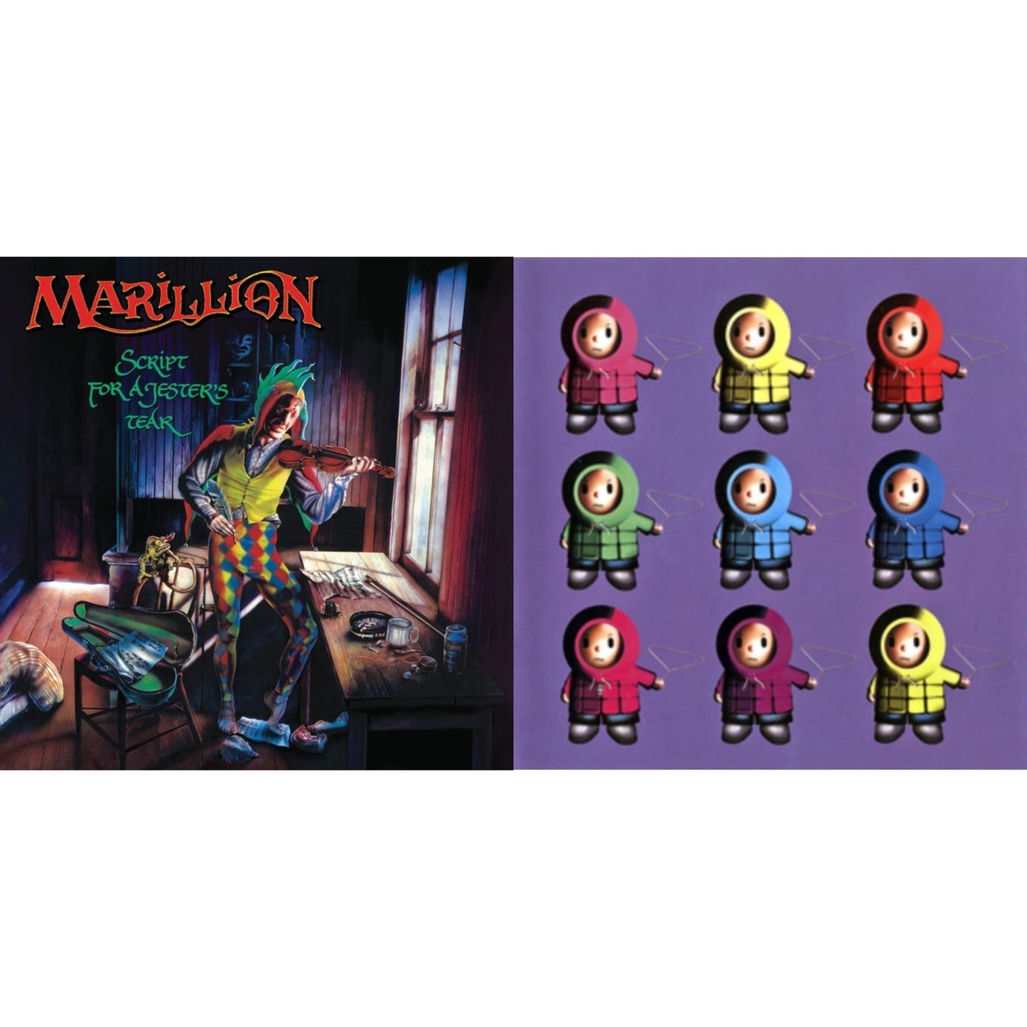 Marillion - Script For A Jester's Tear (2020 Stereo Remix) & Anoraknophobia (2LP/140G/Gatefold)