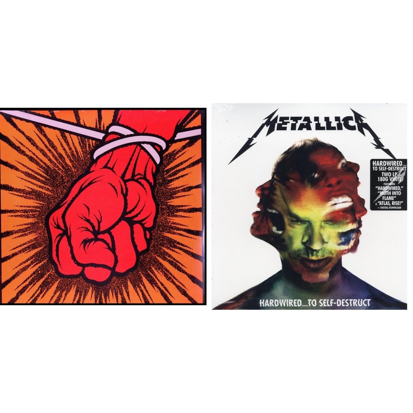Metallica - St Anger & Hardwired To Self-Destruct (2LP/180G/Dl Card)