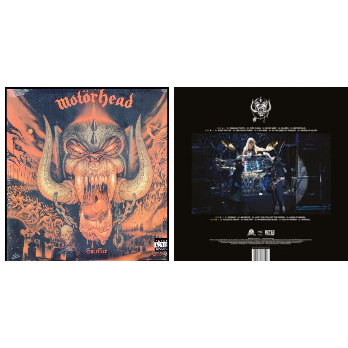 Motorhead - Sacrifice & Live At Montreux Jazz Festival '07 (2LP)