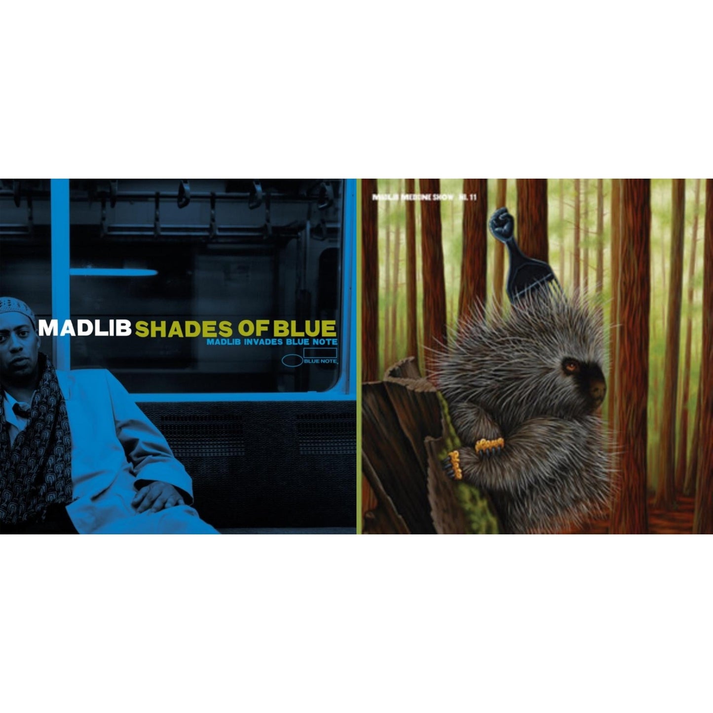 Madlib - Shades Of Blue (Blue Note Classic Vinyl Series) (2LP) & Low Budget High Fi Music (Color LP Vinyl)