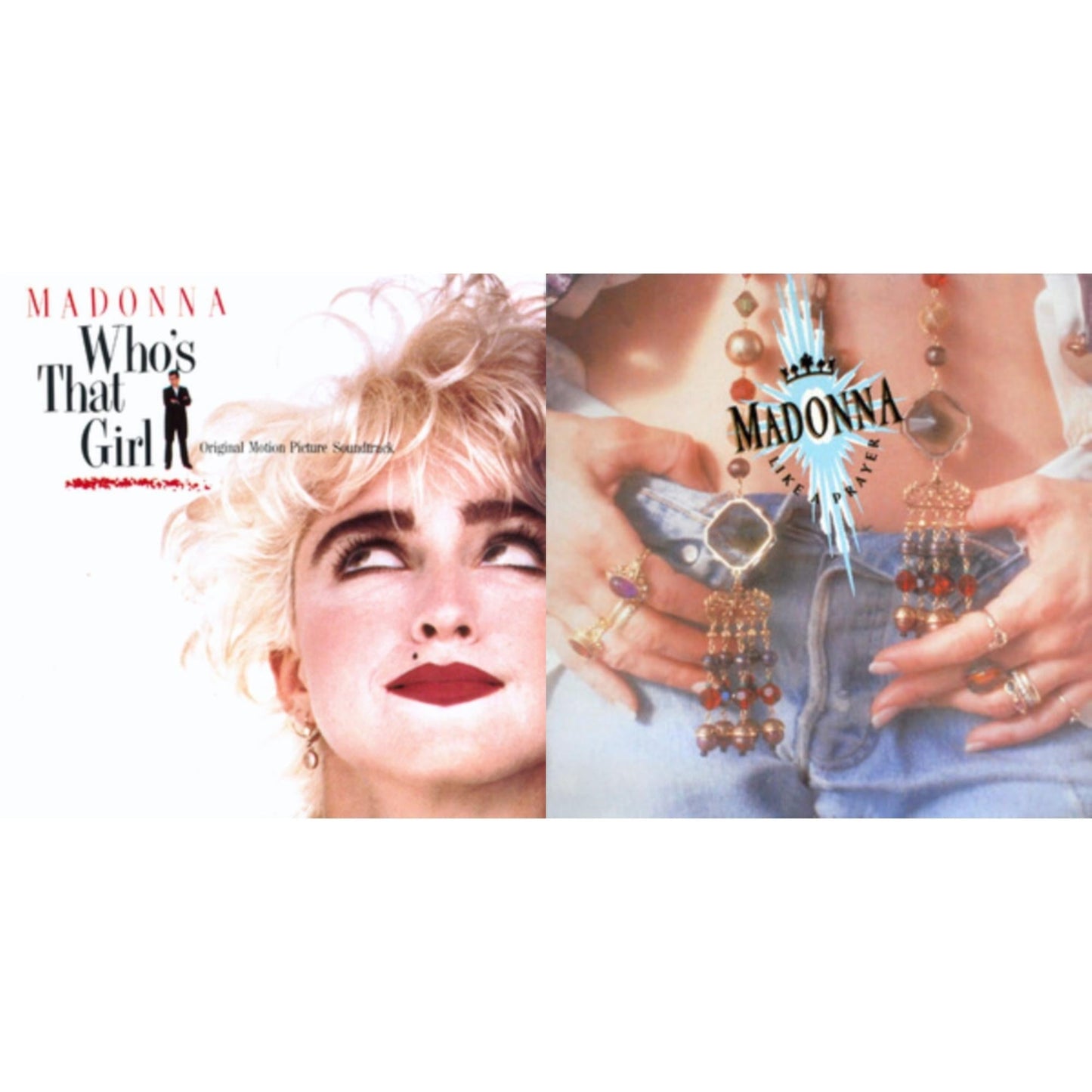 Madonna - Like A Prayer (180G) & Who's That Girl Ost (Back 2 The 80S) (I) - LP Vinyl Bundle
