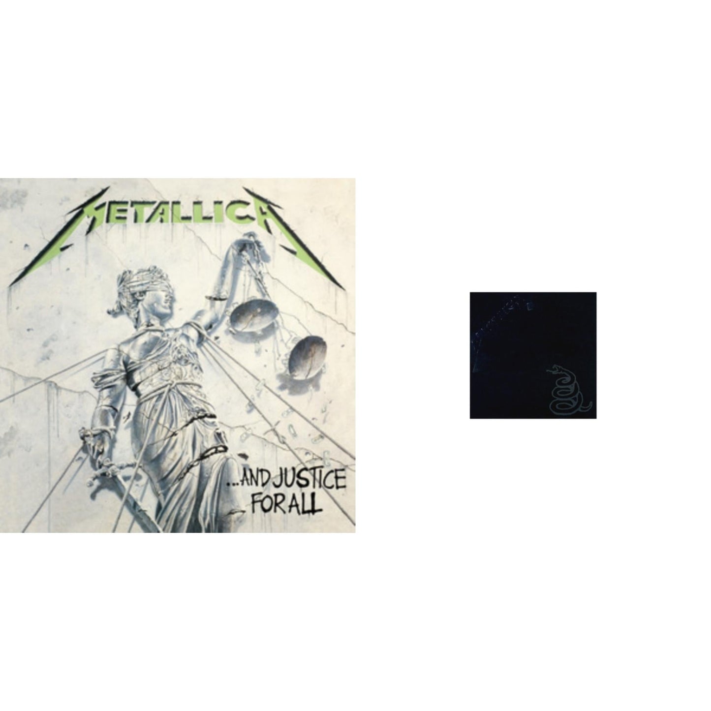 Metallica - …& Justice For All (2LP/Coloured Vinyl) & Metallica (Remastered/2LP)