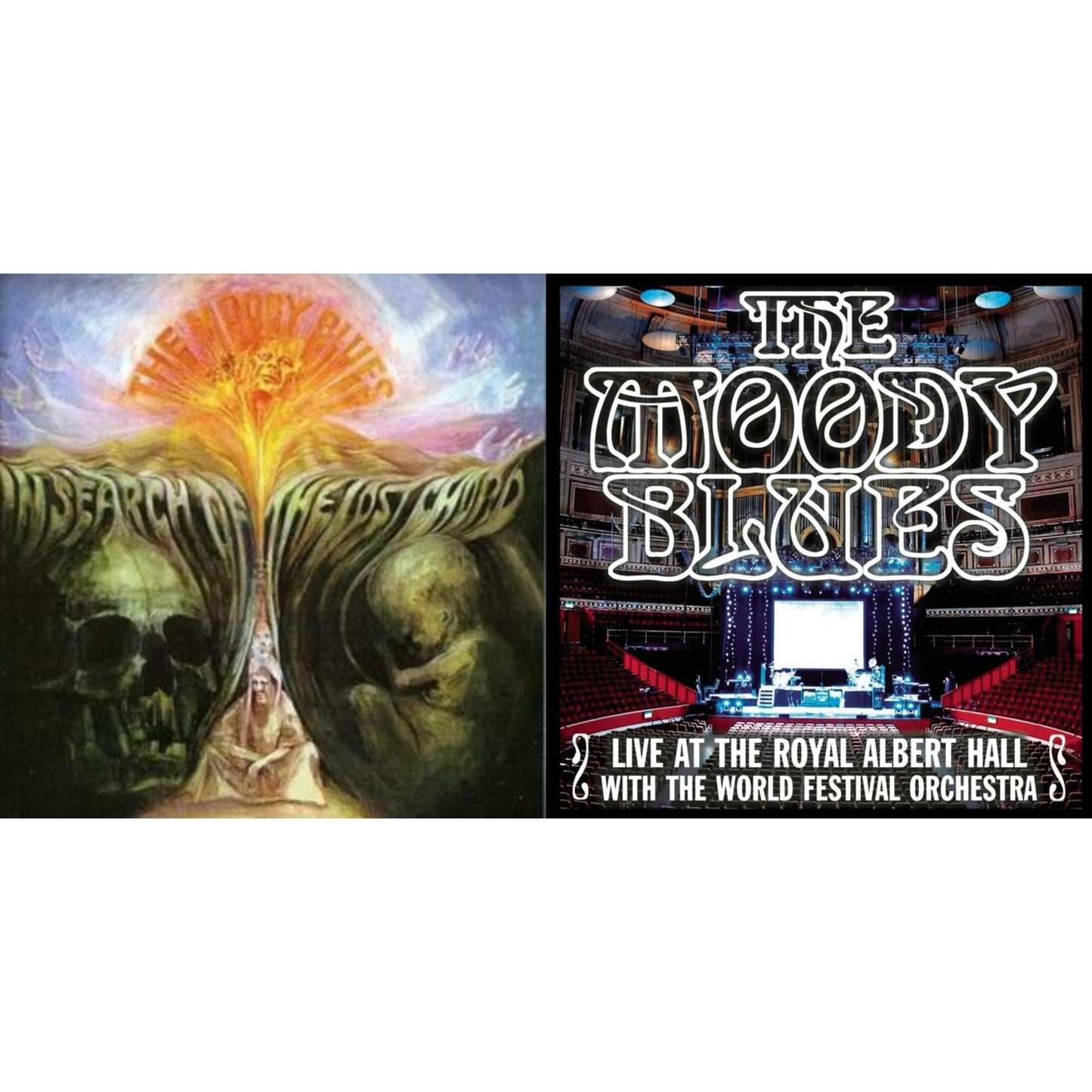 Moody Blues - In Search Of Lost Chord & Live At The Royal Albert Hall - CD Bundle