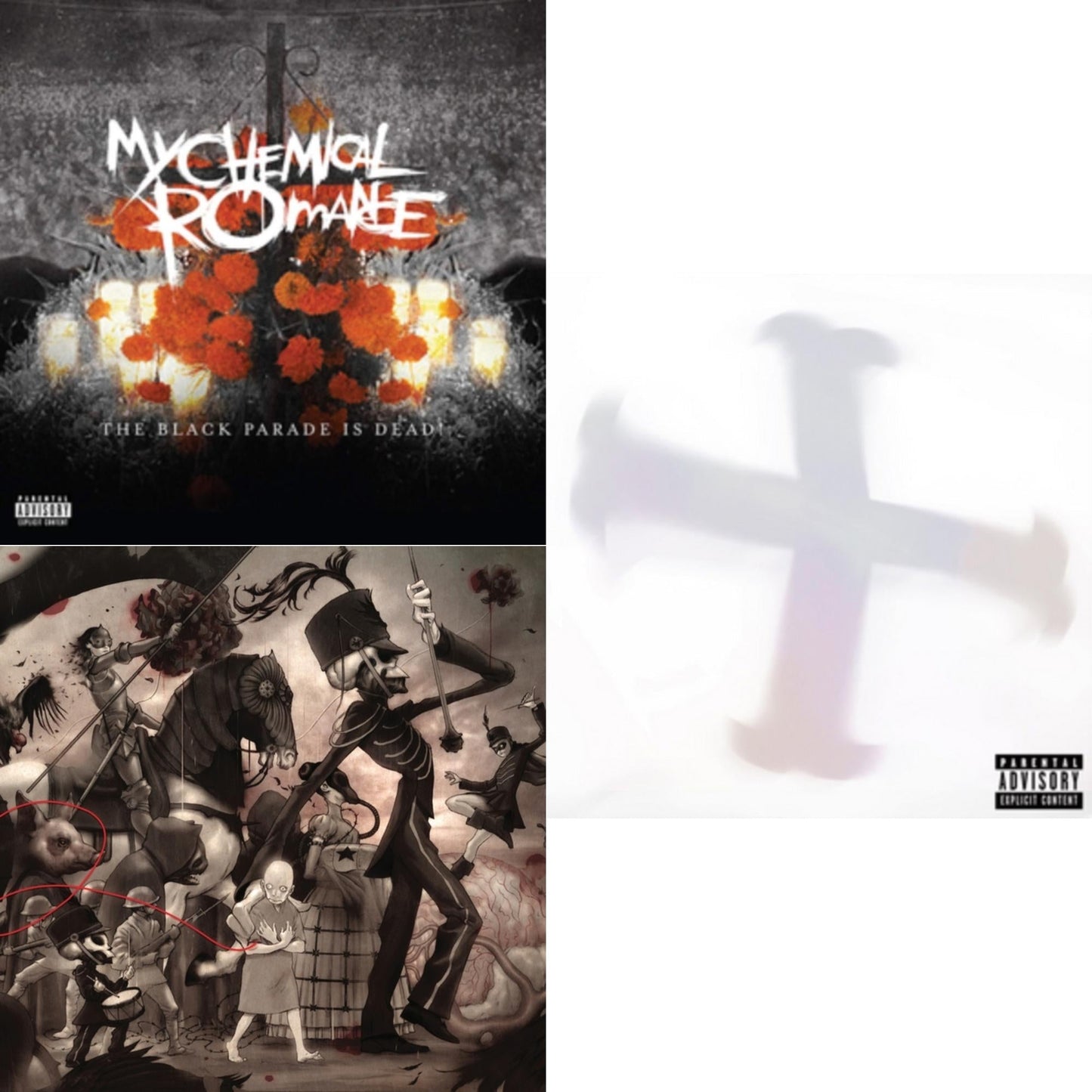 My Chemical Romance - Black Parade Is Dead! & Black Parade (X) (Picture Disc) & Black Parade / Living With Ghosts (X) (10Th Anniversary Edition/3LP)