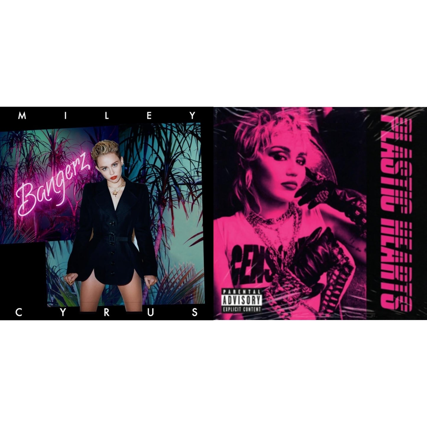 Miley Cyrus - Plastic Hearts (X) (2LP) & Bangerz (10Th Anniversary) (Deluxe Version/2LP)