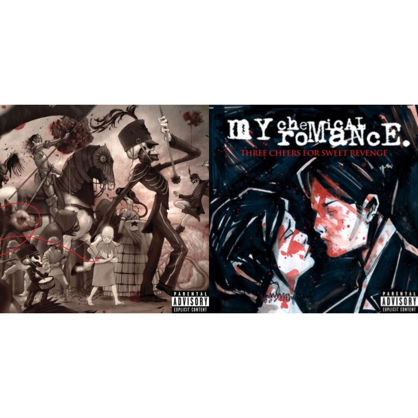 My Chemical Romance - Black Parade (X) (2LP) & Three Cheers For Sweet Revenge