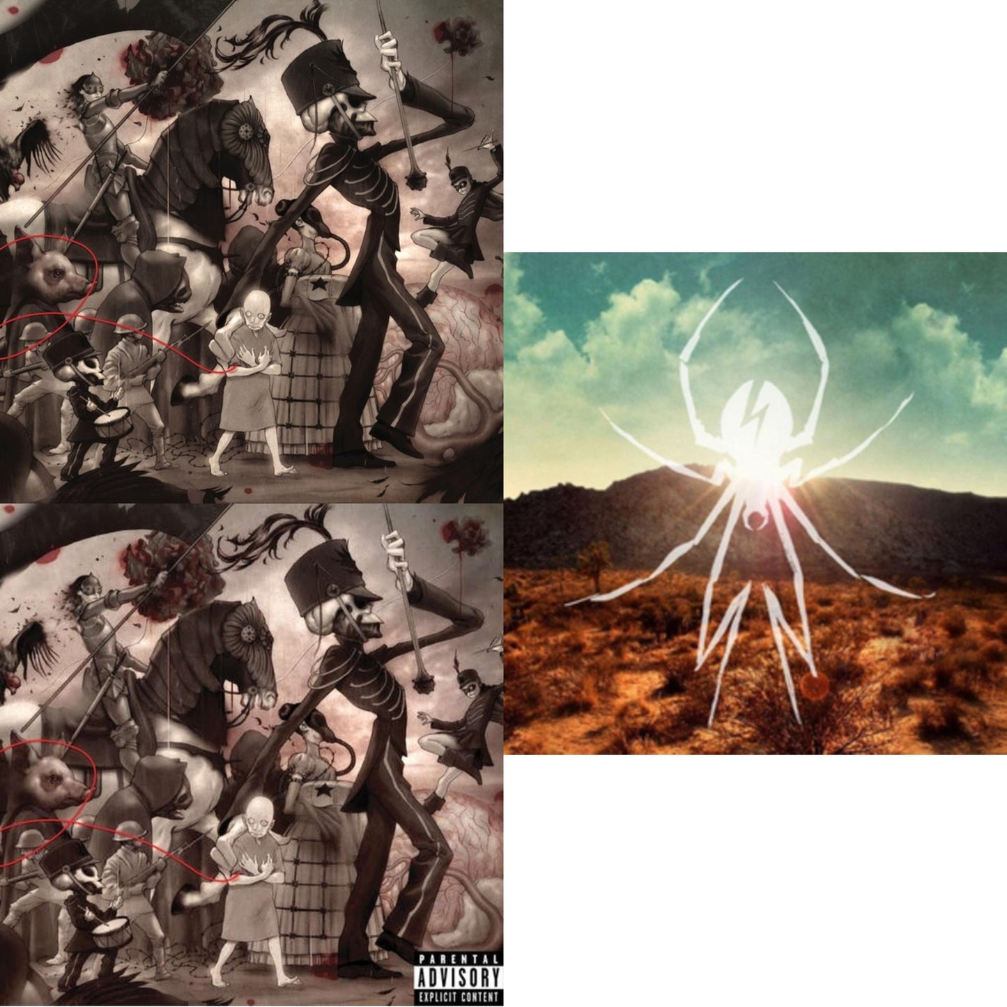 My Chemical Romance - Black Parade (X) (Picture Disc) & Black Parade (X) (2LP) & Danger Days: True Lives Of The Fabulous Killjoys