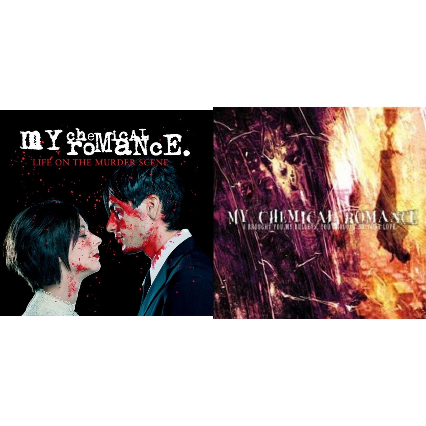 My Chemical Romance - Life On The Murder Scene & I Brought You My Bullets You Brought Me Your Love - LP Vinyl Bundle