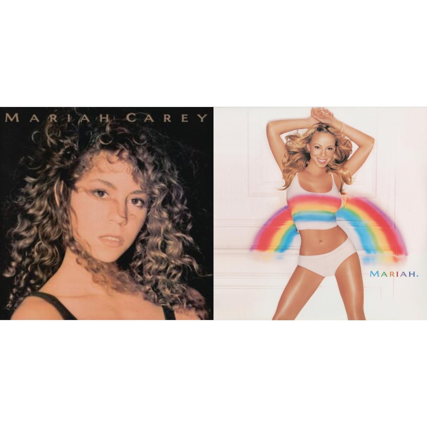 Mariah Carey - Mariah Carey & Rainbow - LP Vinyl Bundle