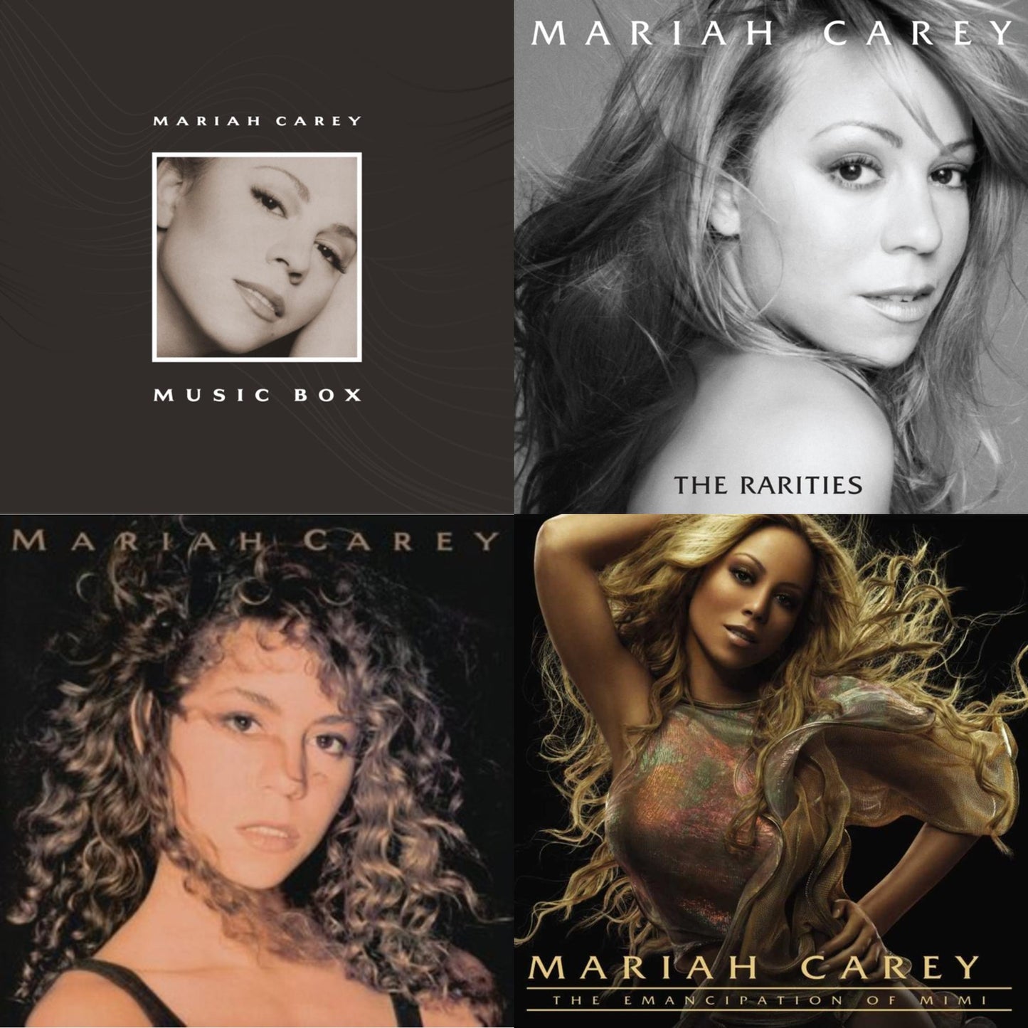 Mariah Carey - Mariah Carey & Rarities (4LP) & Music Box: 30Th Anniversary Expanded Edition (4LP) & Emancipation Of Mimi (2LP)