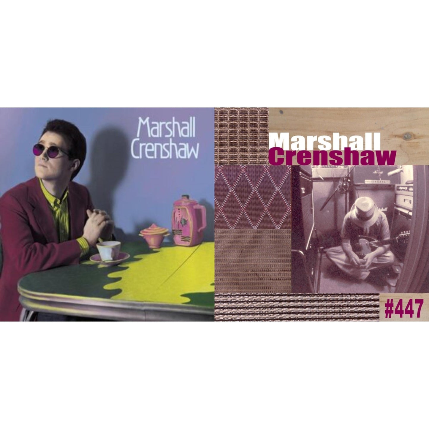 Marshall Crenshaw - #447 & Marshall Crenshaw - LP Vinyl Bundle