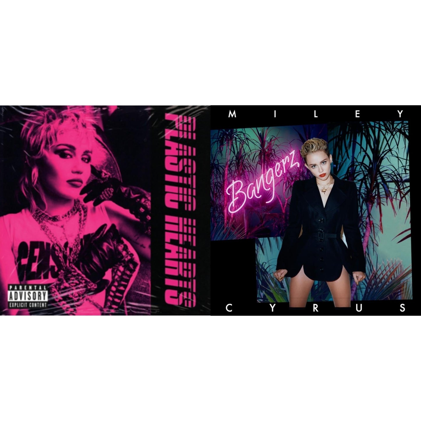 Miley Cyrus - Plastic Hearts (X) (2LP) & Bangerz (10Th Anniversary) (Deluxe Version/2LP)