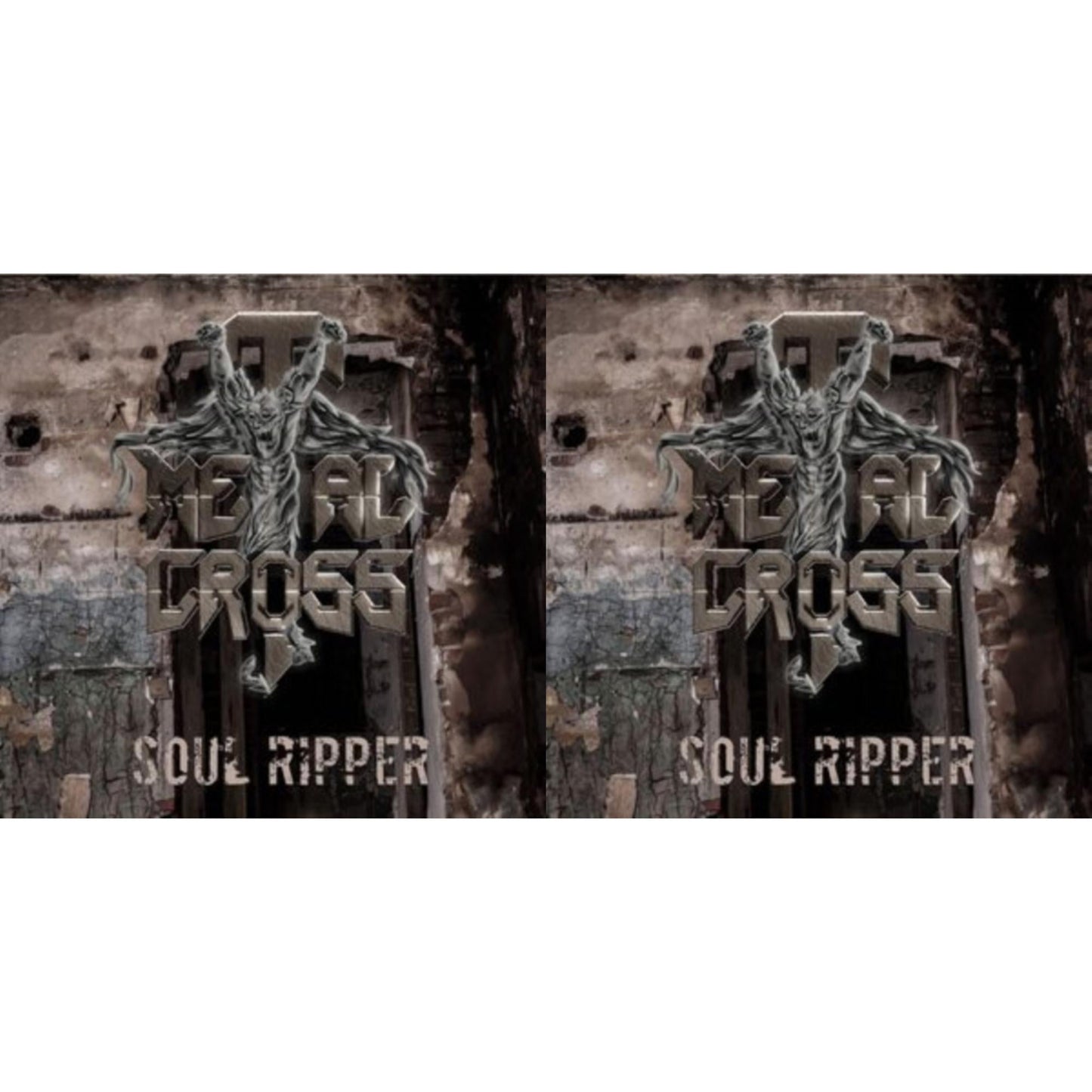Metal Cross - Soul Ripper (Grey & Black LP Vinyl) & Soul Ripper (Orange & Black LP Vinyl)