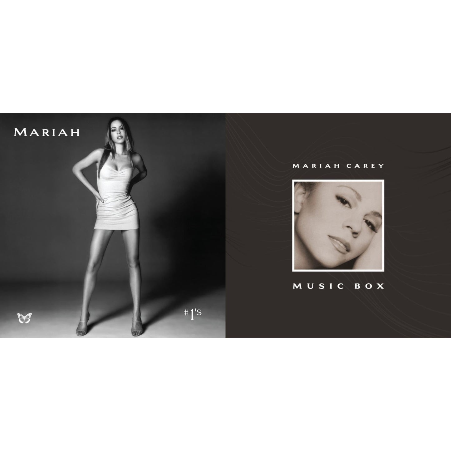 Mariah Carey - #1’S (2LP/Metallic Silver & Black Swirl Vinyl) & Music Box: 30Th Anniversary Expanded Edition (4LP)