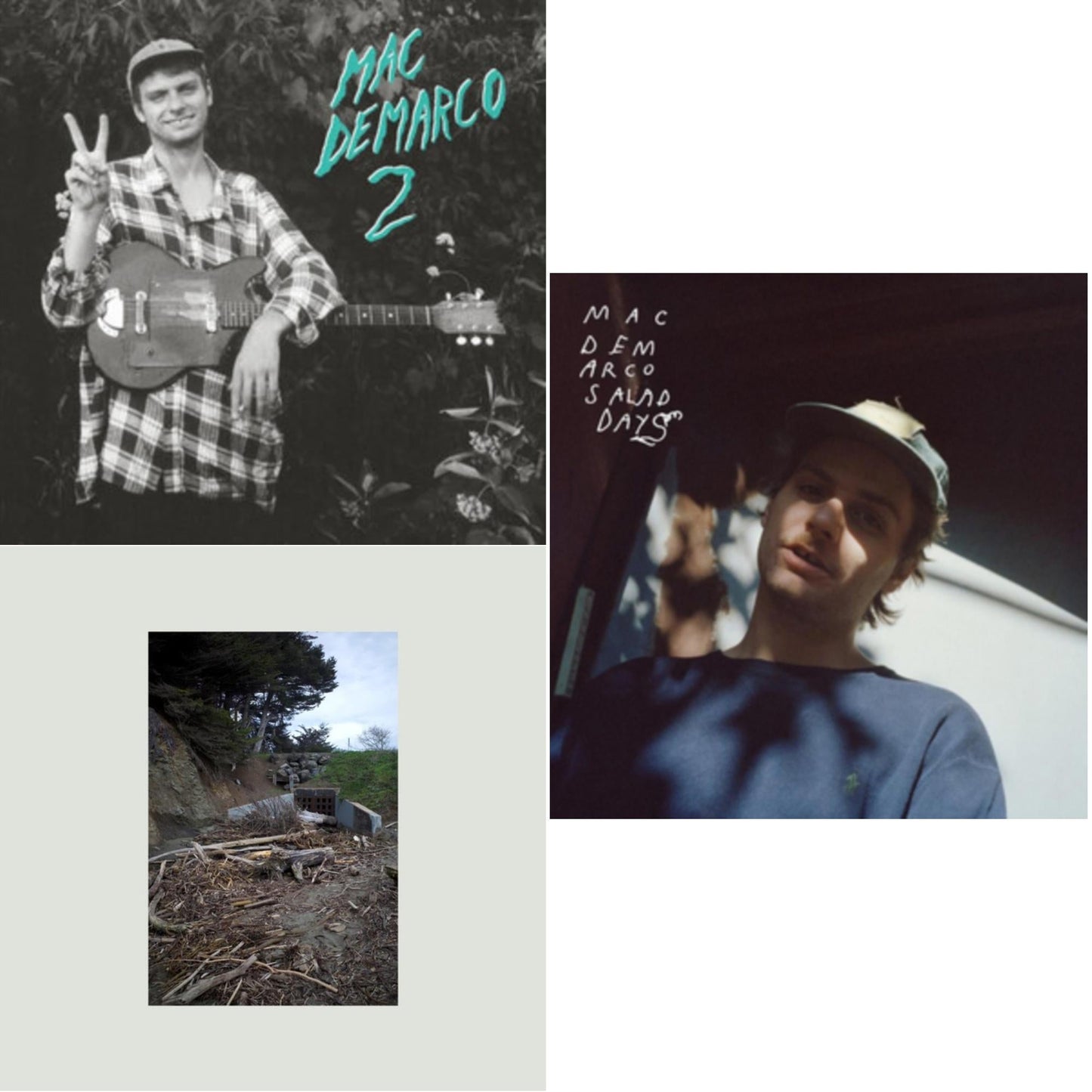 Mac Demarco - 2 & Salad Days & Five Easy Hot Dogs - LP Vinyl Bundle