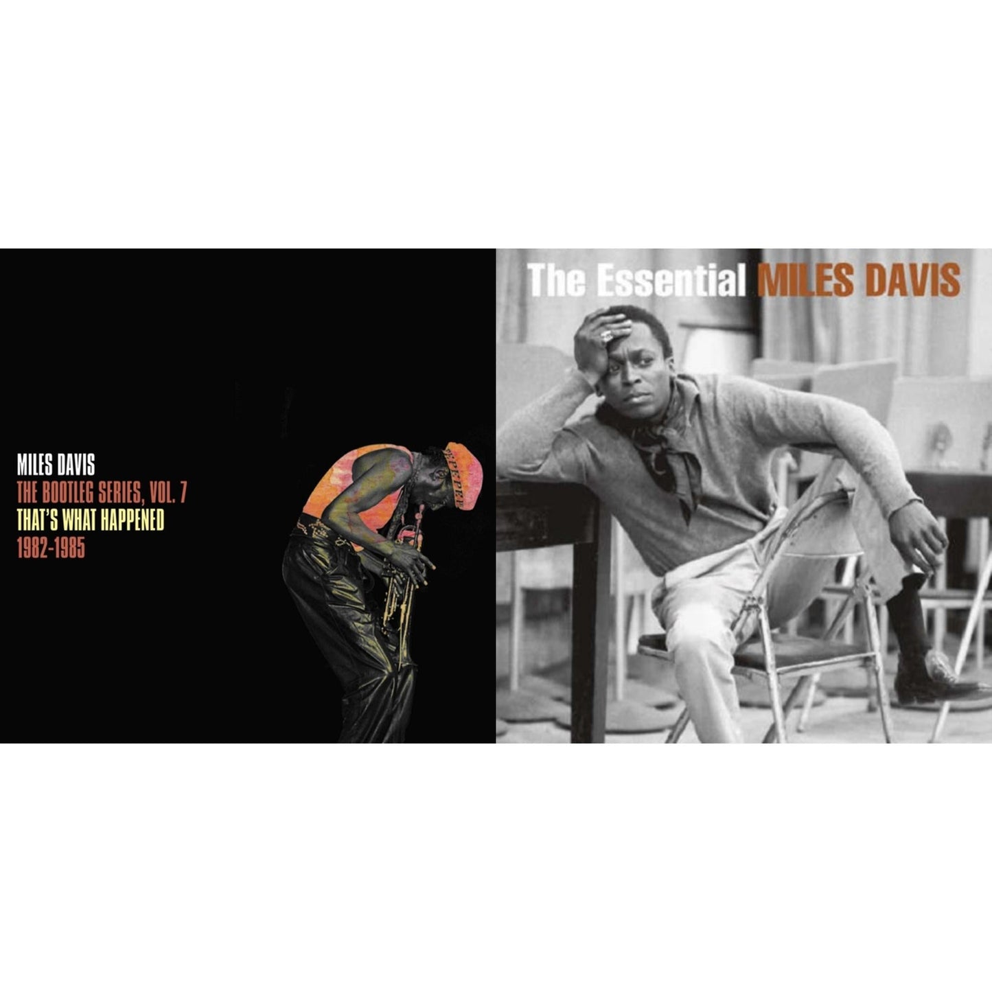 Miles Davis - Bootleg Series Vol. 7: That’S What Happened 1982-1985 (2LP/White Vinyl) & Essential Miles Davis (2LP)