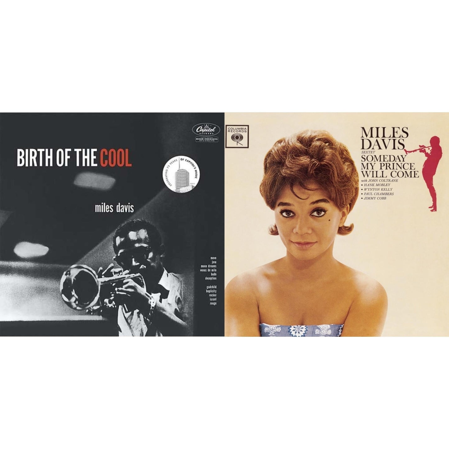 Miles Davis - Birth Of The Cool & Someday My Prince Will Come (180G) - LP Vinyl Bundle