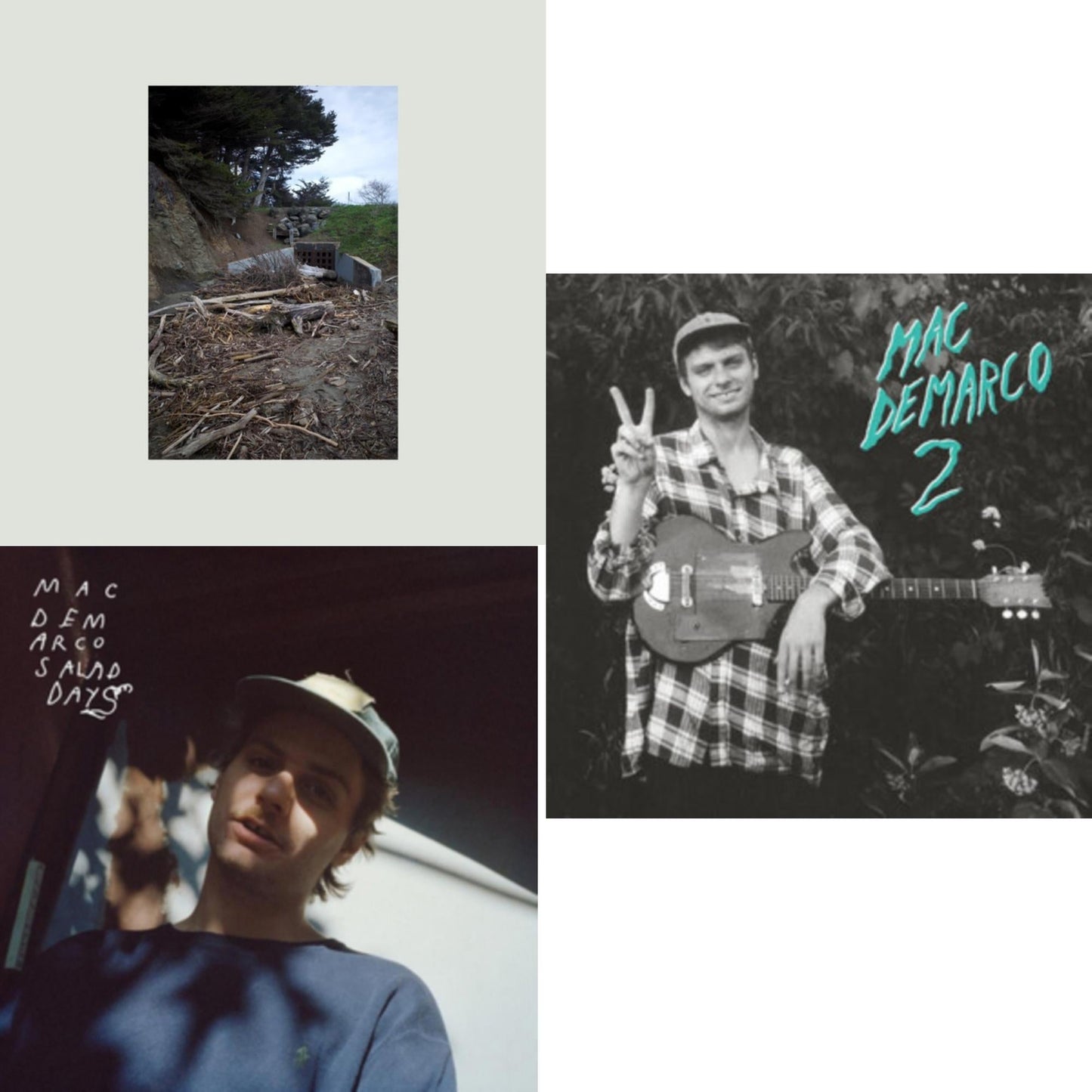 Mac Demarco - 2 & Salad Days & Five Easy Hot Dogs - LP Vinyl Bundle