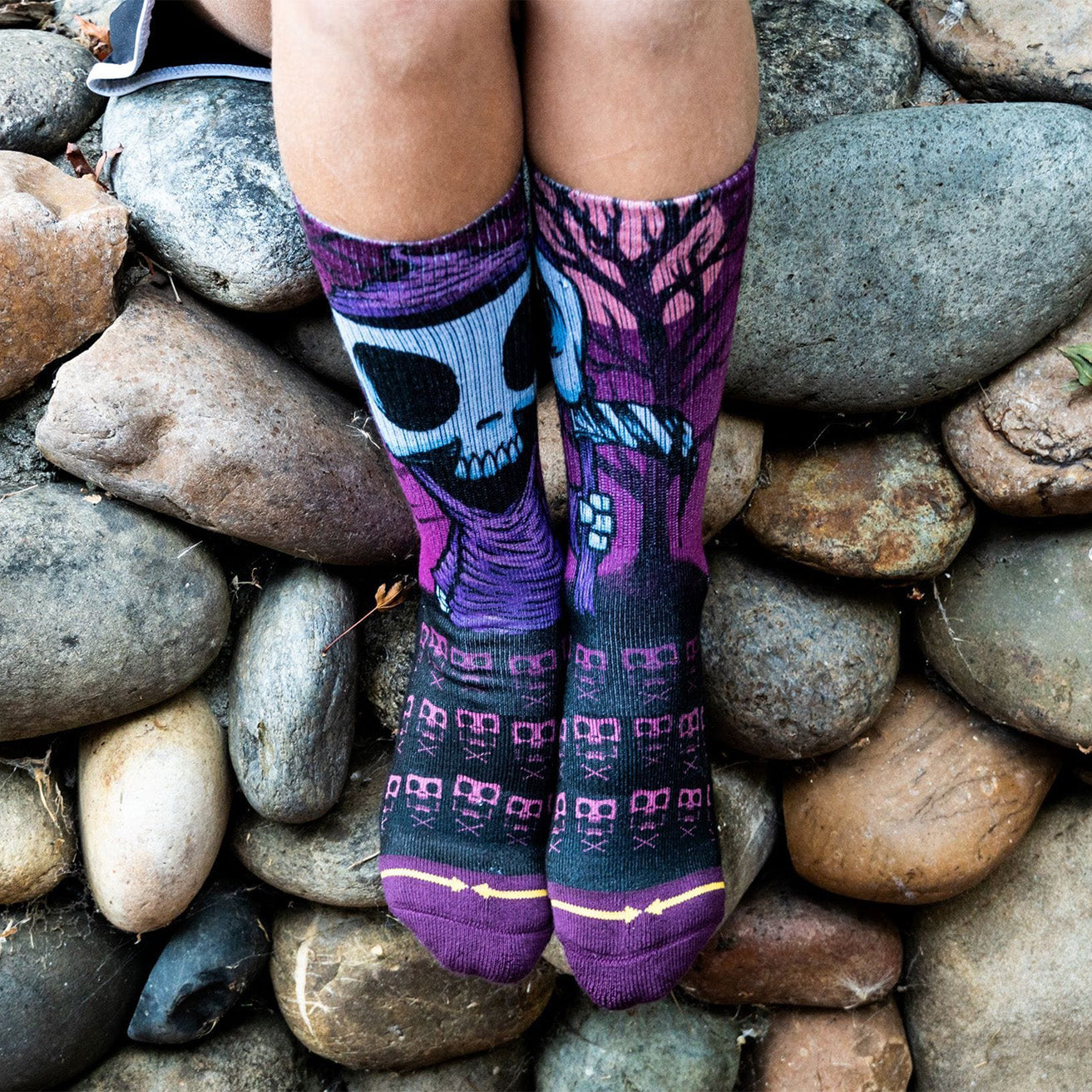 Chump Magic Lil' Reaper Youth Crew Socks