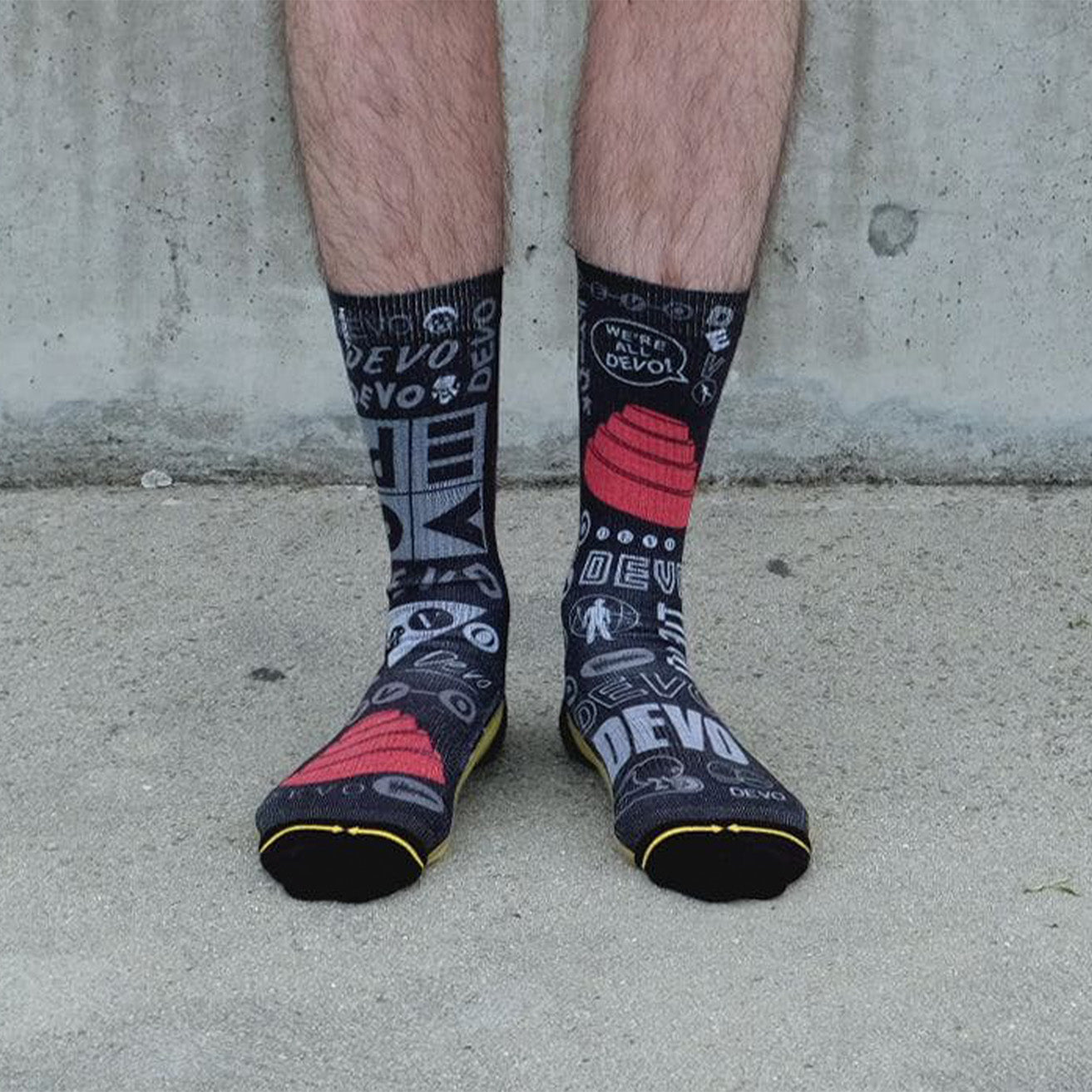 Devo Obsesso Adult Crew Socks