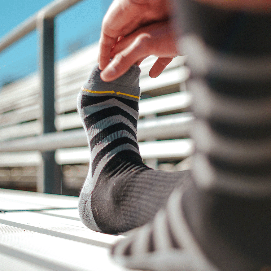 Performance Black Adult Crew Socks 3-Pack