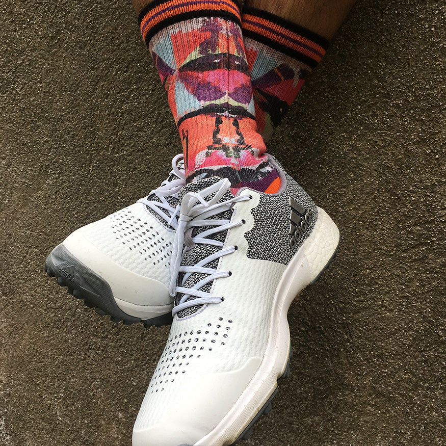 Scott Greathouse Eyes Adult Crew Sock