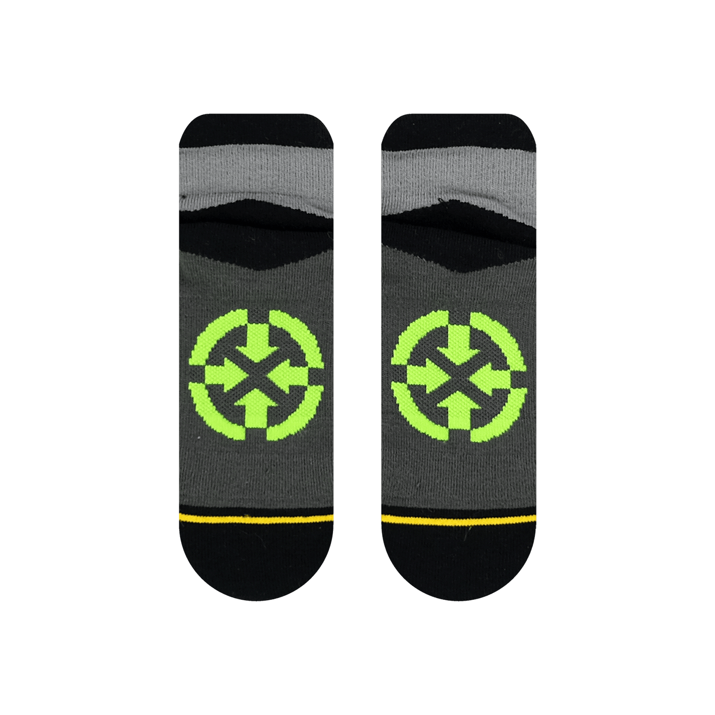 Action Lime Adult Ankle Socks