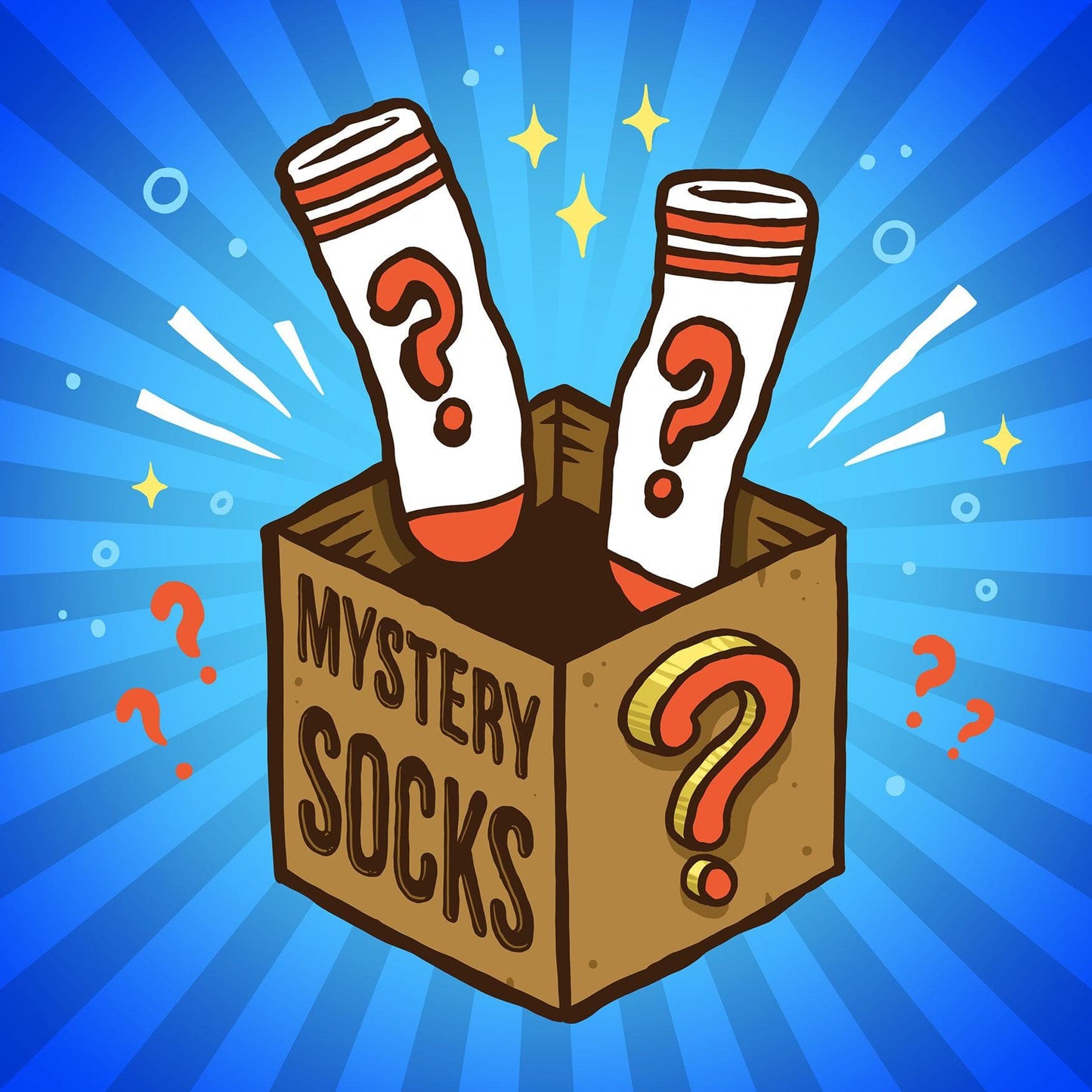Mystery Adult Crew Socks