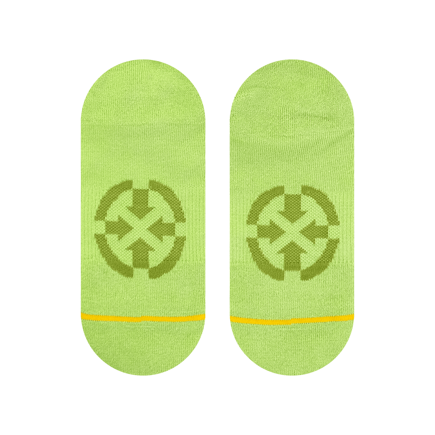 Evergreen Organic Cotton Adult No Show Socks