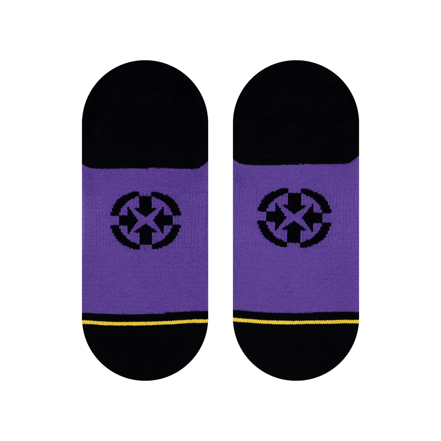 Far Out Tie Dye Adult No Show Socks