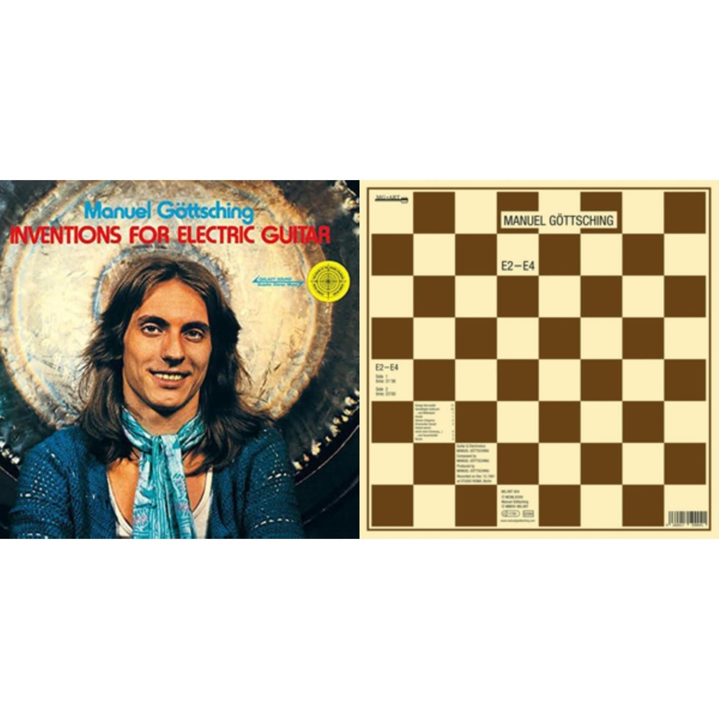 Manuel Gottsching - Inventions For Electric Guitar & E2-E4 (35Th Anniversary Edition) - LP Vinyl Bundle
