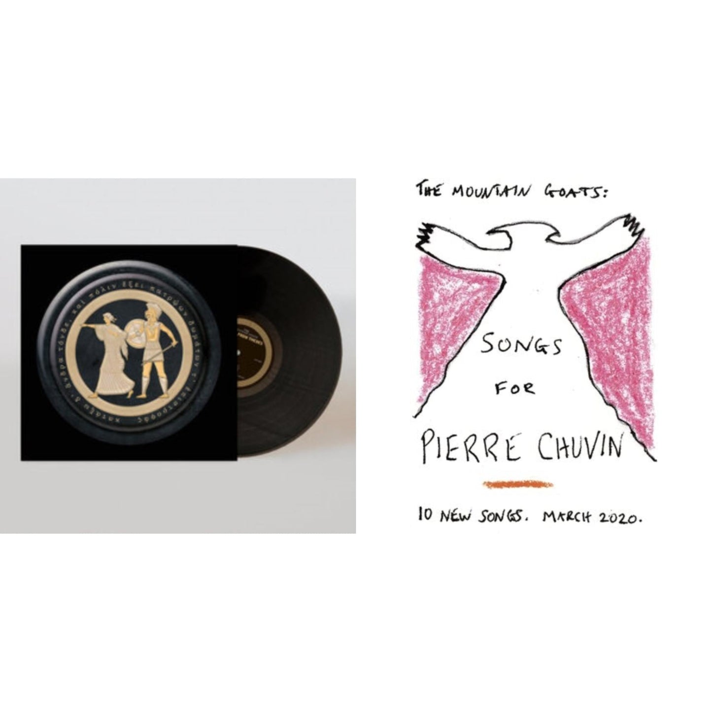 Mountain Goats - Songs For Pierre Chuvin & Jenny From Thebes - LP Vinyl Bundle