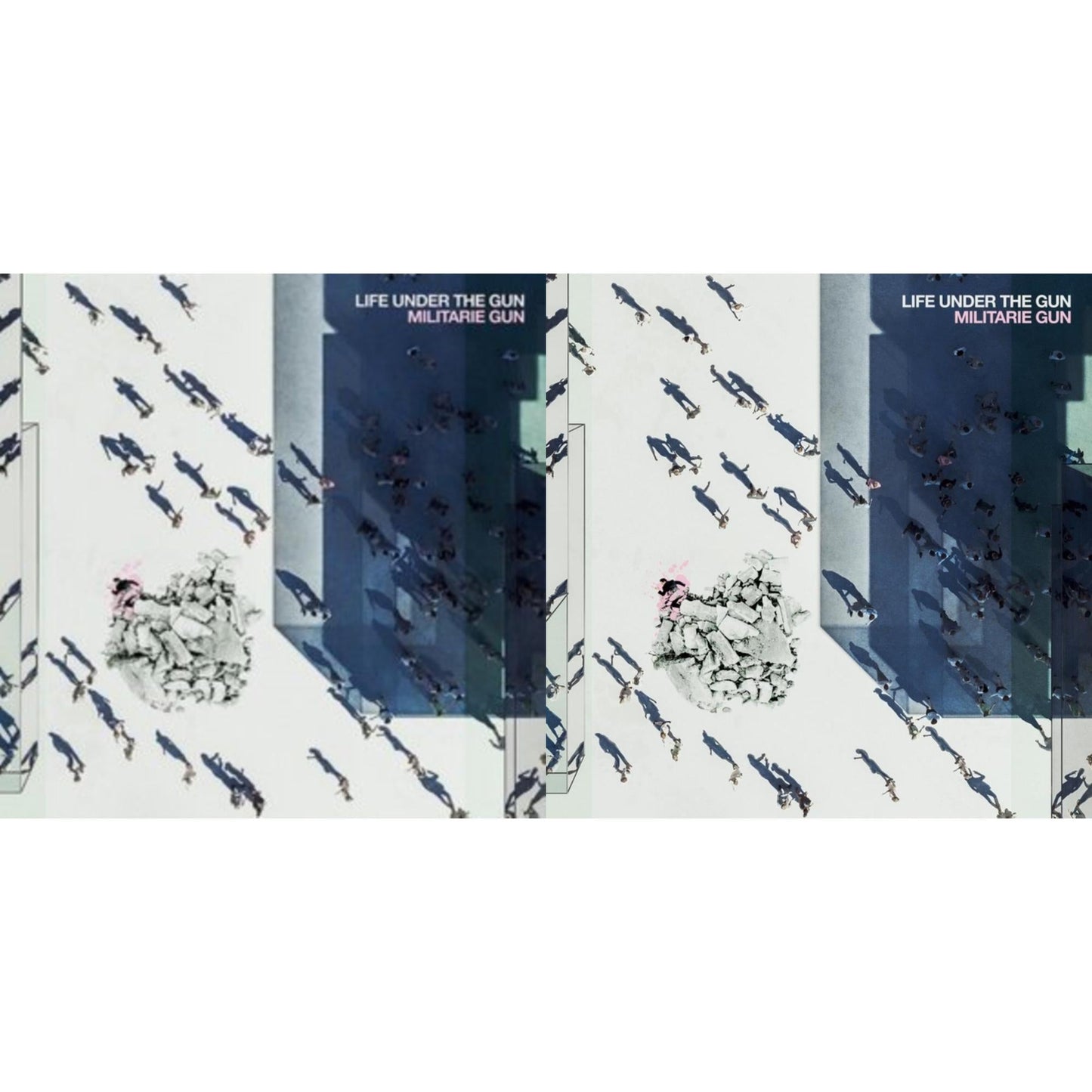 Militarie Gun - Life Under The Gun & Life Under The Gun (Translucent Cobalt Blue LP Vinyl)