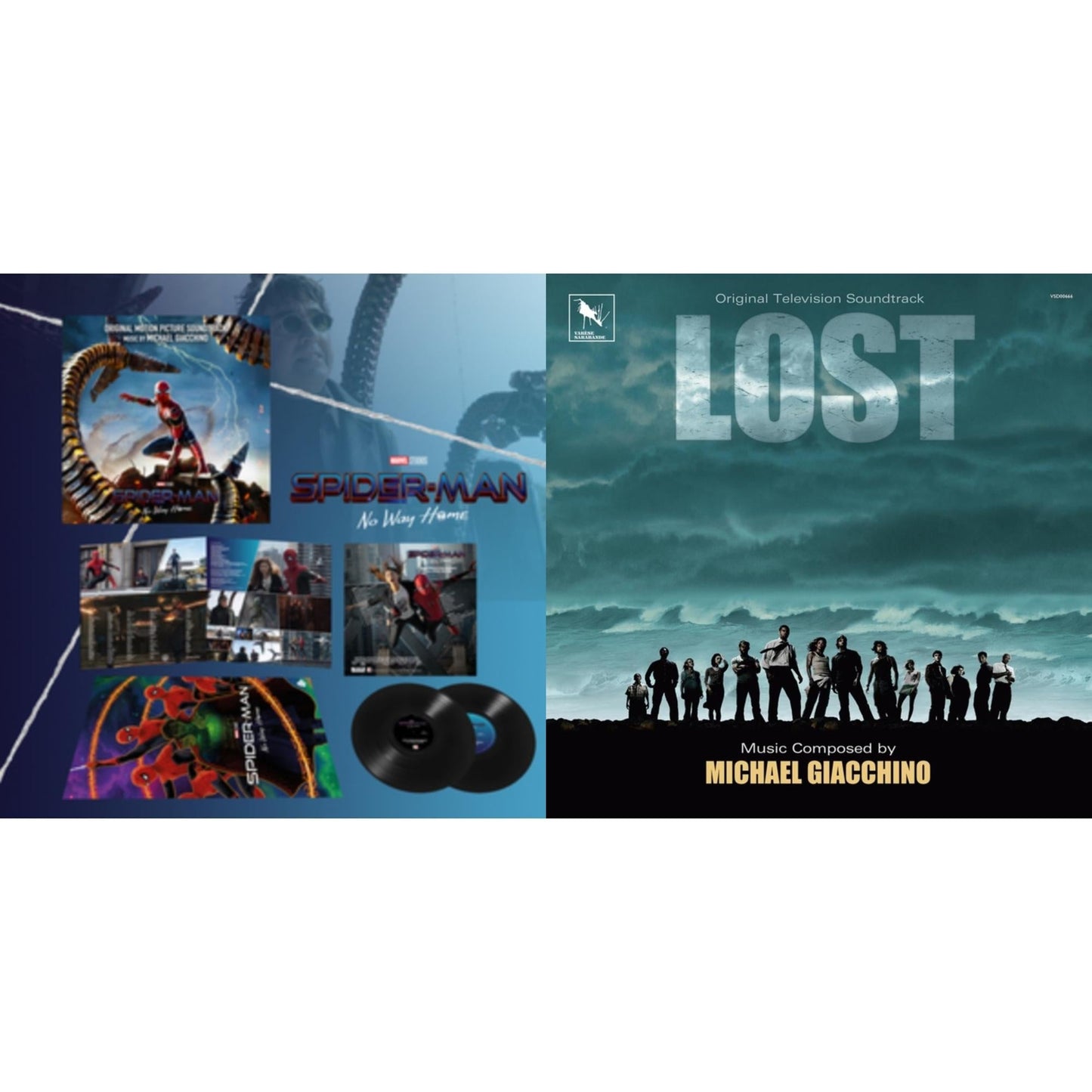 Michael Giacchino - Spider-Man: No Way Home Ost (2LP) & Lost: Season One Ost (2LP)