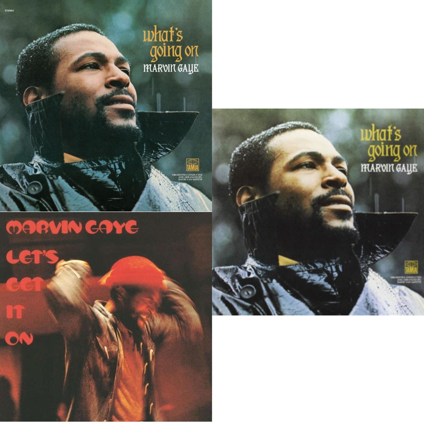 Marvin Gaye - Let's Get It On & What's Going On (50Th Anniversary/2LP) & What's Going On