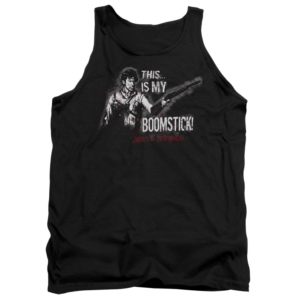 Army Of Darkness Boomstick Mens Tank Top Shirt Black