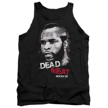 Load image into Gallery viewer, Rocky Iii Dead Meat Mens Tank Top Shirt Black