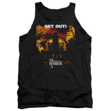 Load image into Gallery viewer, Amityville Horror Get Out Mens Tank Top Shirt Black