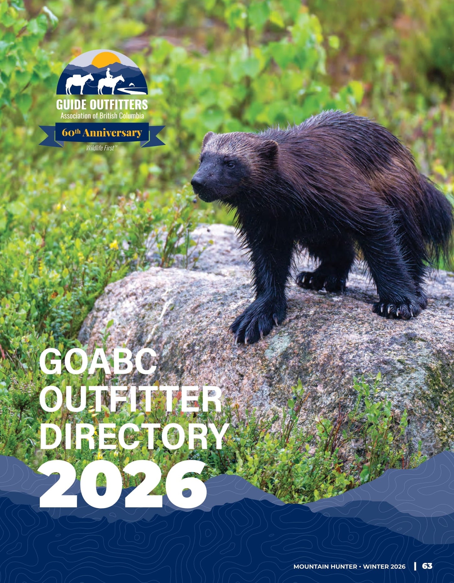 Mountain Hunter - Winter 2026: Ultimate Cougar Chase, Skinner Creek Lynx Hunt, GOABC 60th Year Auction Preview, Best Practices For Ethical Hunting Adventures, Top Conservation Partners & More!