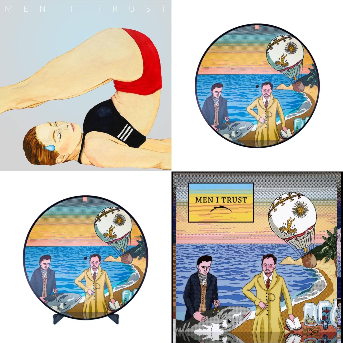 Men I Trust - Headroom & Headoom (Picture Disc) & Men I Trust (Picture Disc) & Men I Trust - LP Vinyl Bundle