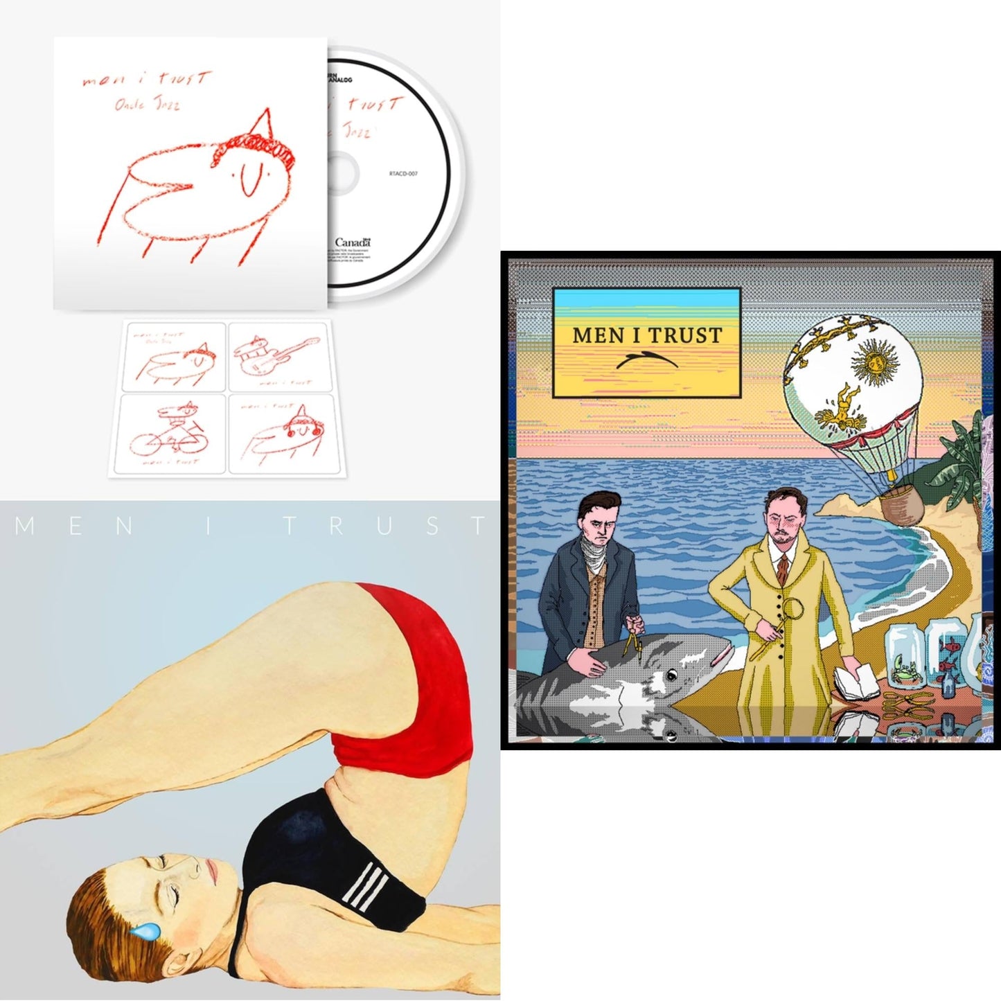 Men I Trust - Oncle Jazz & Headroom & Men I Trust - CD Bundle
