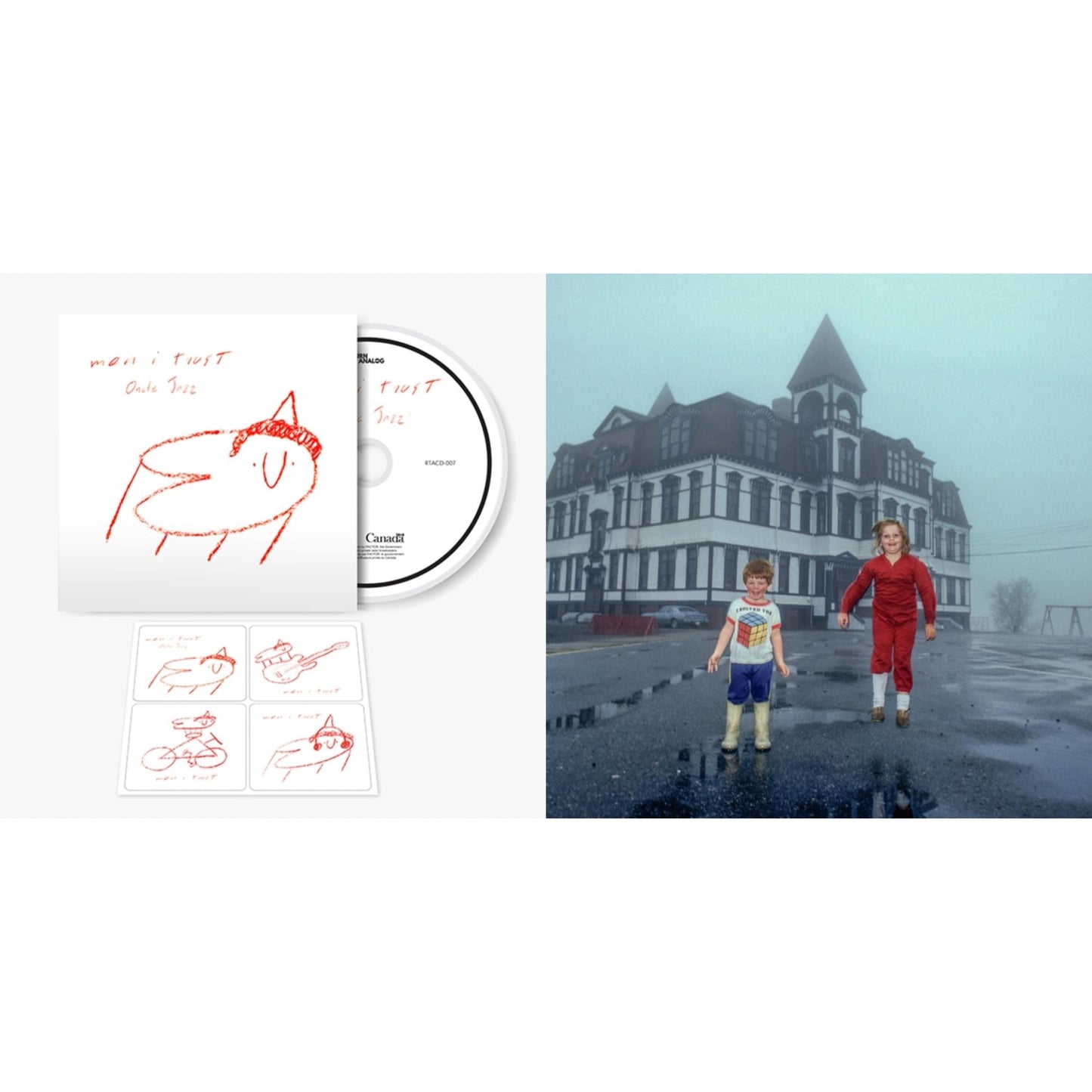 Men I Trust - Oncle Jazz & Untourable Album - CD Bundle