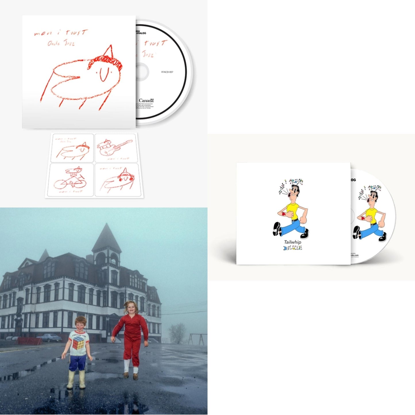 Men I Trust - Oncle Jazz & Untourable Album & Tailwhip (Deluxe) - CD Bundle