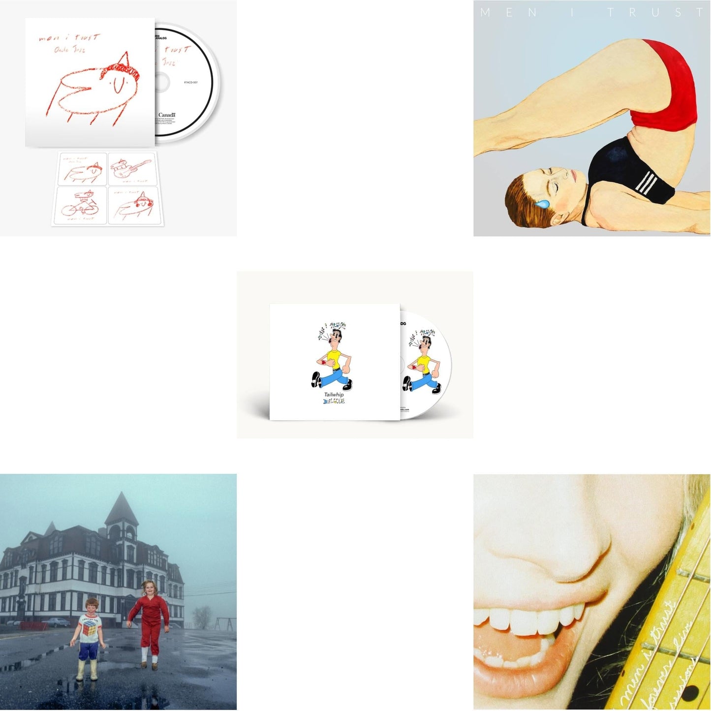 Men I Trust - Oncle Jazz & Untourable Album & Tailwhip (Deluxe) & Headroom & Forever Live Sessions - CD Bundle