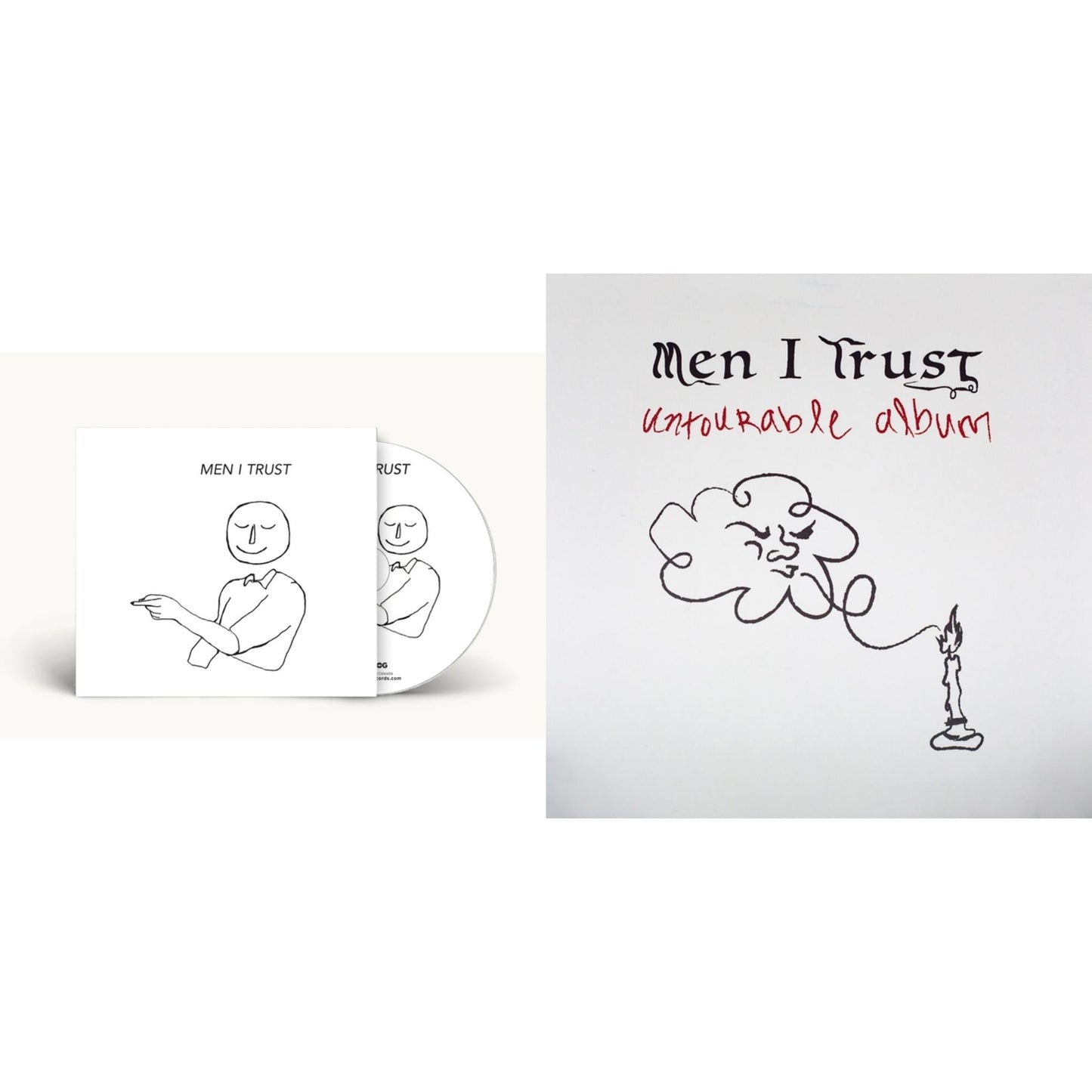 Men I Trust - S/T & Japan Untourable Album - CD Bundle