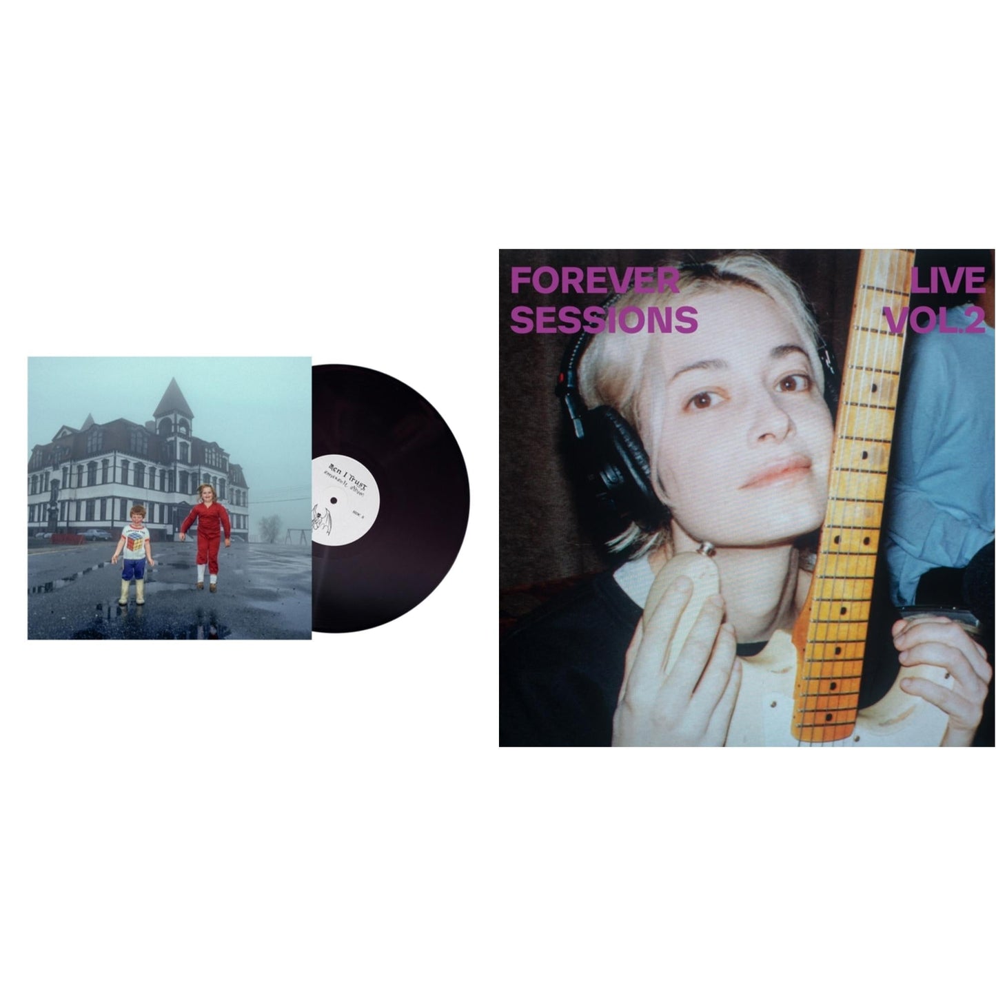 Men I Trust - Untourable Album & Forever Live Sessions Vol 2 - LP Vinyl Bundle