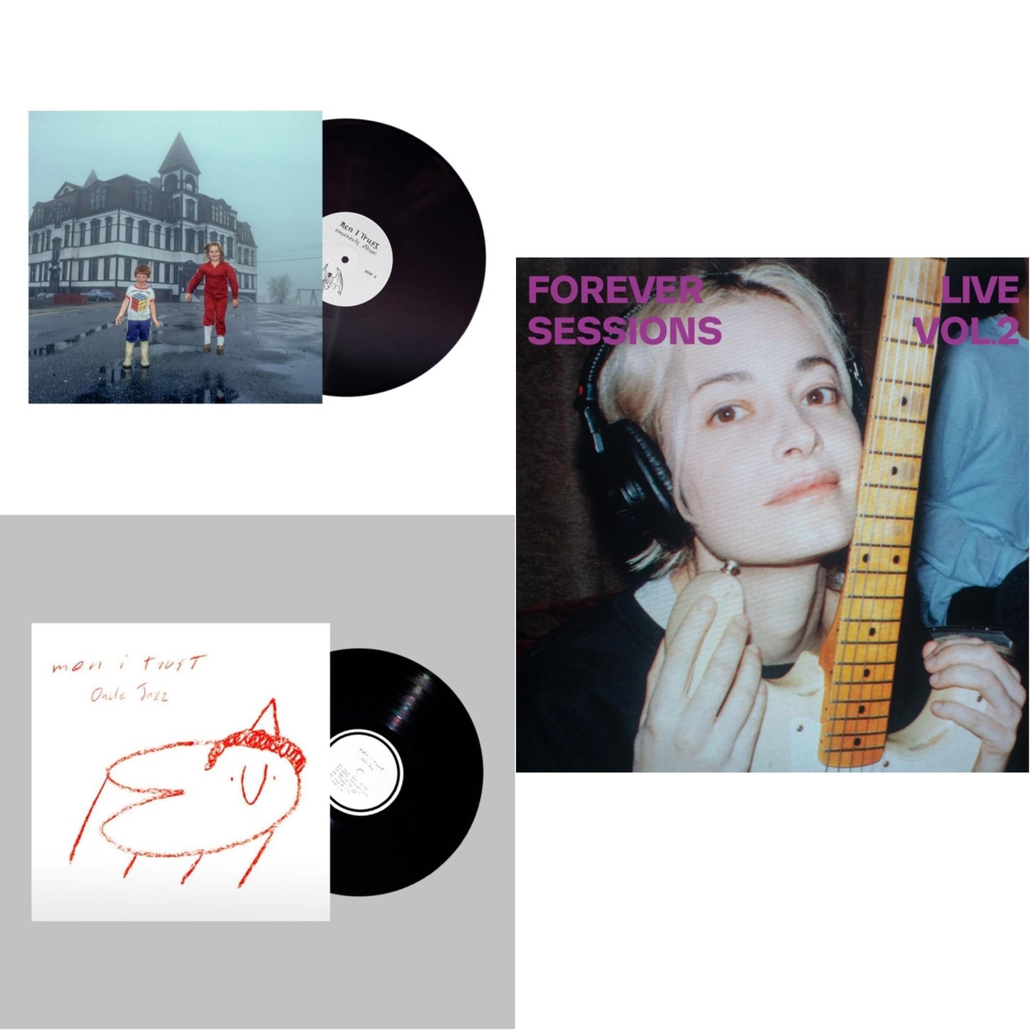 Men I Trust - Untourable Album & Oncle Jazz (2LP) & Forever Live Sessions Vol 2